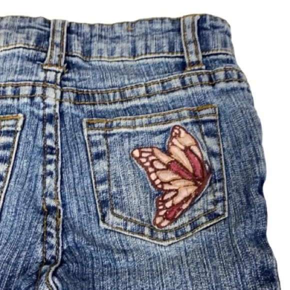 RUGGED BEAR CHEROKEE GUC GIRLS BOUTIQUE PANTS BOTTOMS DENIM JEANS PURPLE SIZE 3 - Picture 12 of 13